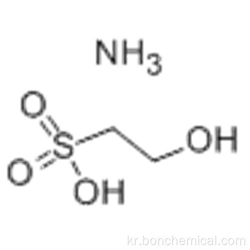 에탄 설 폰산, 2- 하이드 록시-, 암모늄염 (1 : 1) CAS 57267-78-4